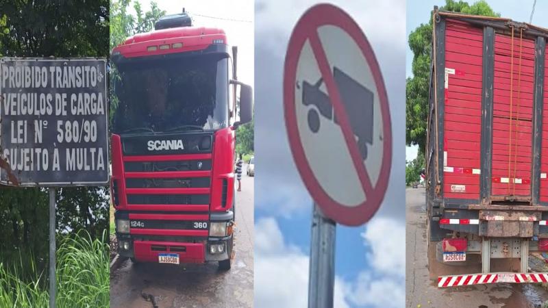 Pai de rapaz vitima de acidente cobra ficalização da Lei que proíbe caminhões nas avenidas de Uruaçu!